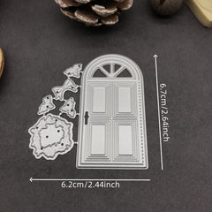 Christmas Door Decoration Metal Cutting Dies for DIY Scrapbooking
