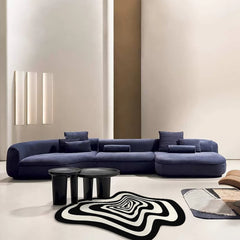Plush Shaggy Area Rug for Living Room Bedroom, Anti Skid Coffee Table Mat