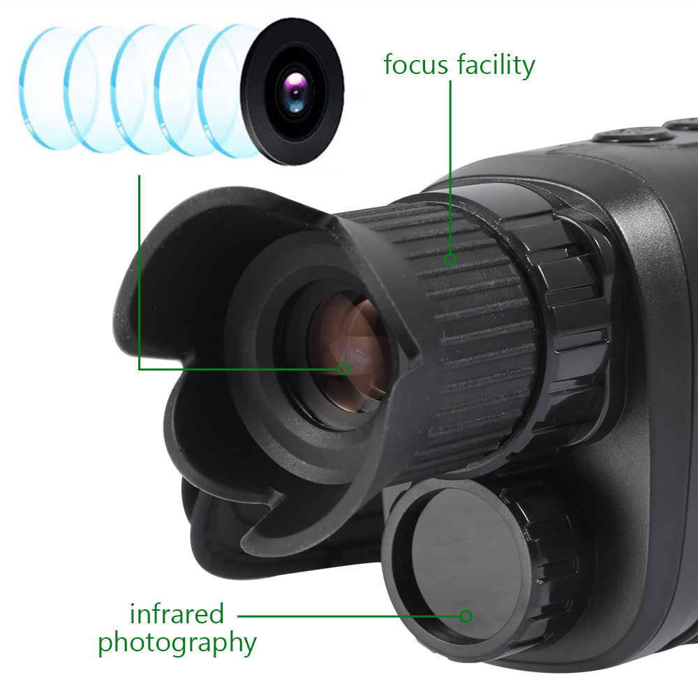 R7 1080P HD Night Vision Monocular with 5x Zoom