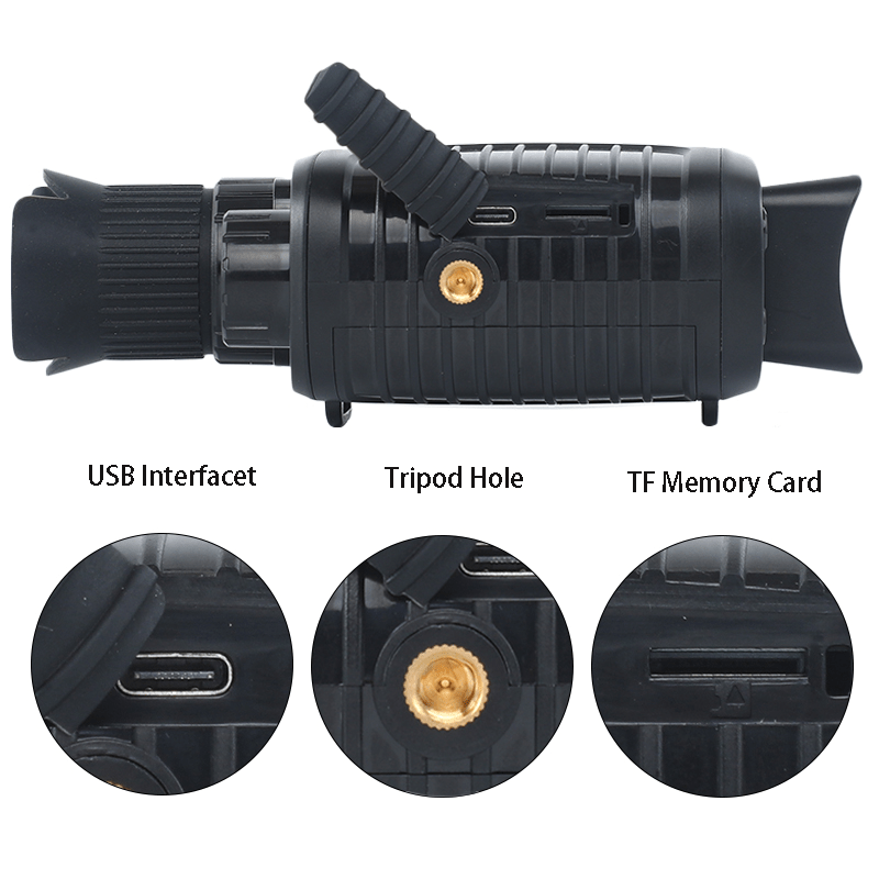 R7 1080P HD Night Vision Monocular with 5x Zoom