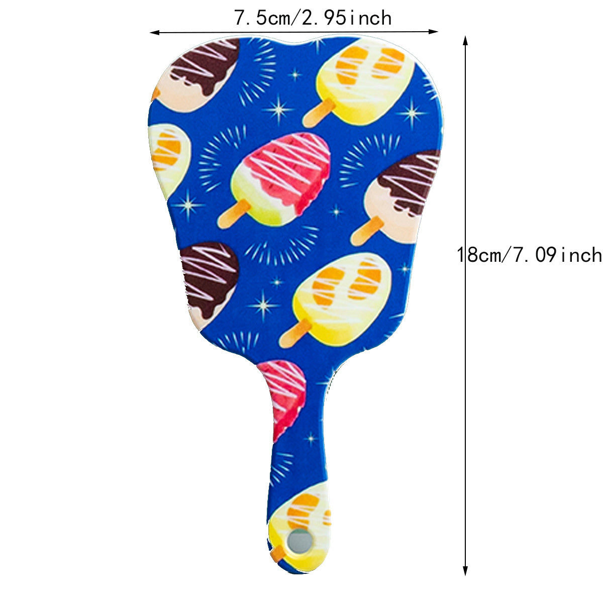 Cartoon Tooth Pattern Mirror for Girls