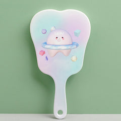Cartoon Tooth Pattern Mirror for Girls
