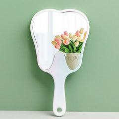 Cartoon Tooth Pattern Mirror for Girls
