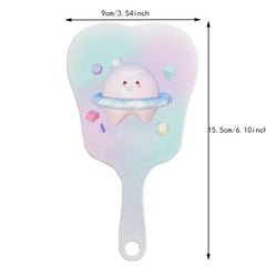 Cartoon Tooth Pattern Mirror for Girls