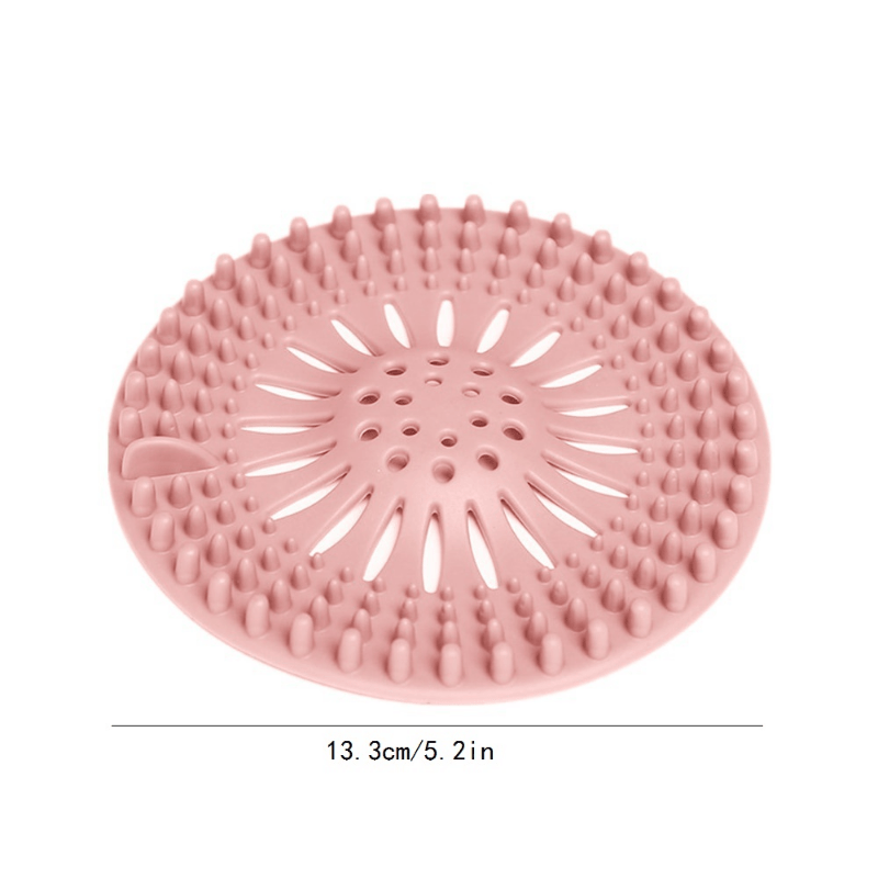 5pcs Floor Drain Strainer Hair Catcher Filter Bath Stopper Shower Cover
