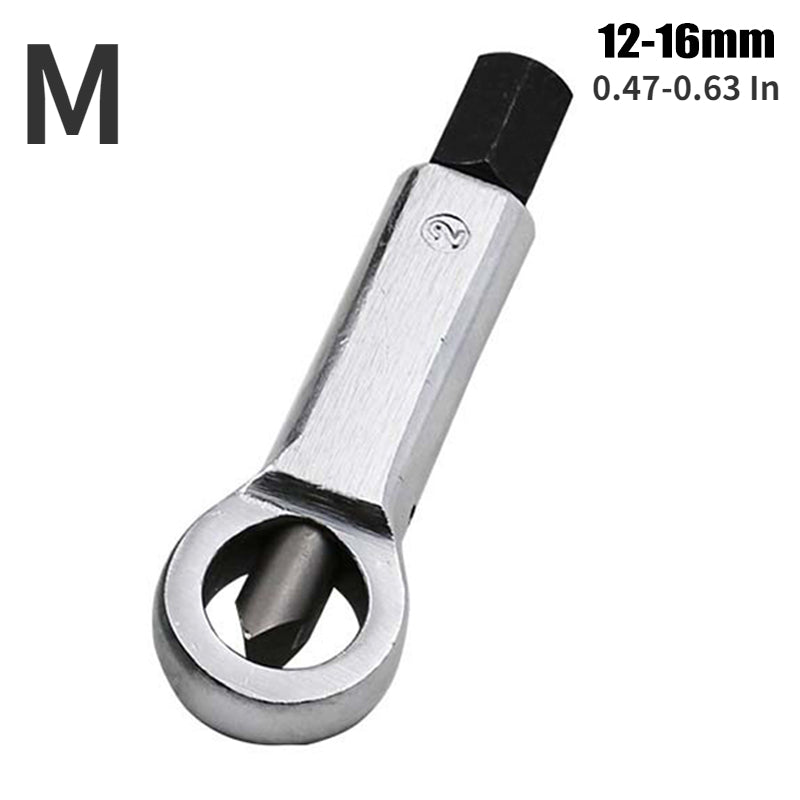 Nut Splitter Breaker Remover Extractor Set 9-27mm Hand Tool DIY Use