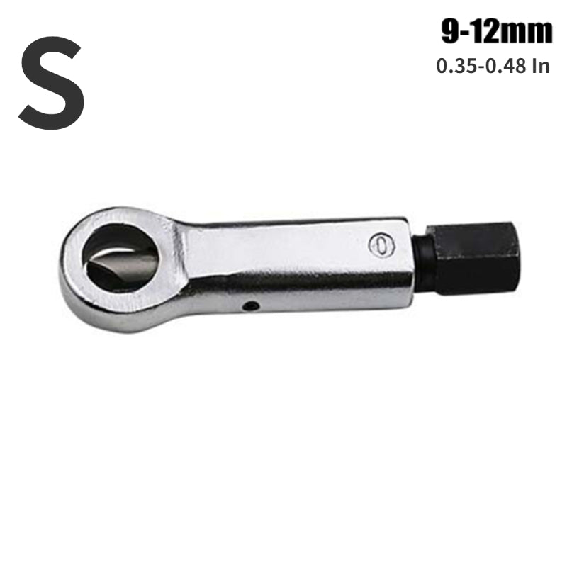 Nut Splitter Breaker Remover Extractor Set 9-27mm Hand Tool DIY Use