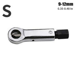 Nut Splitter Breaker Remover Extractor Set 9-27mm Hand Tool DIY Use