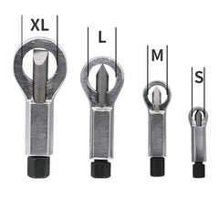 Nut Splitter Breaker Remover Extractor Set 9-27mm Hand Tool DIY Use
