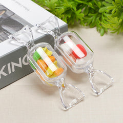 Small Acrylic Candy Box Mini Trinket Storage Plastic Packaging