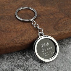 Heart Keychain Couple Keychain Photo Frame Key Ring Small Gift