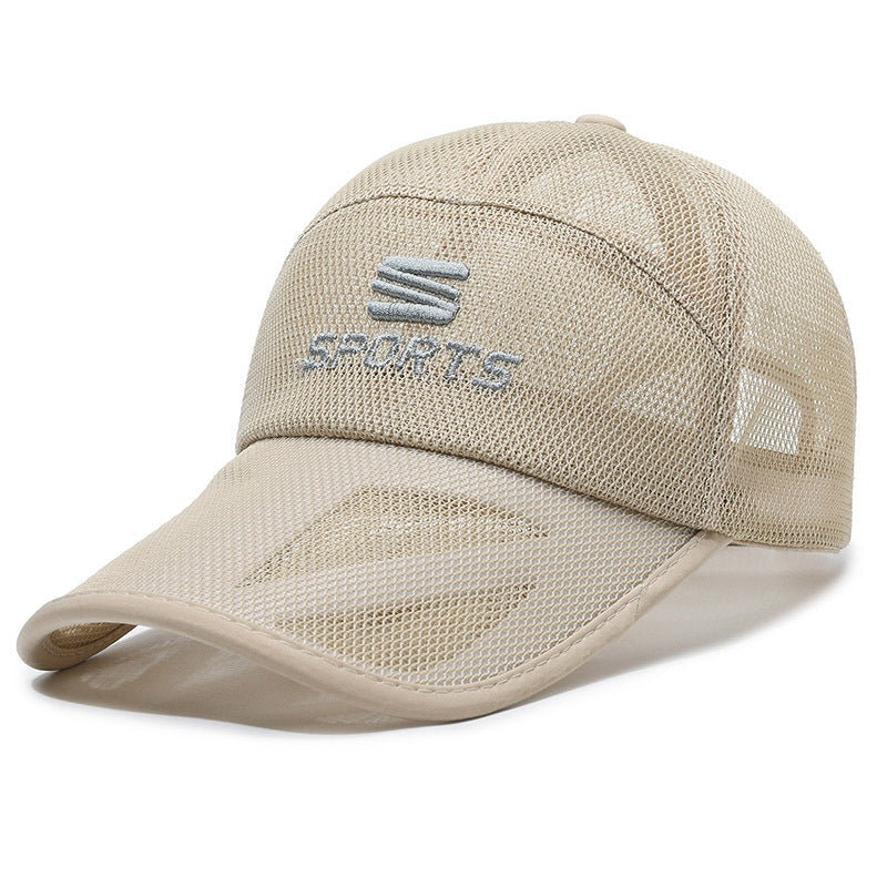 Summer Mesh Baseball Cap for Outdoor Activities