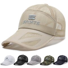 Summer Mesh Baseball Cap for Outdoor Activities