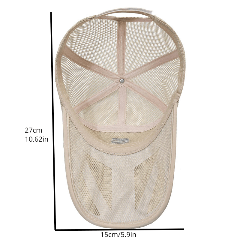 Summer Mesh Baseball Cap for Outdoor Activities