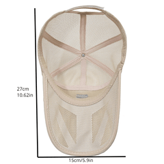 Summer Mesh Baseball Cap for Outdoor Activities