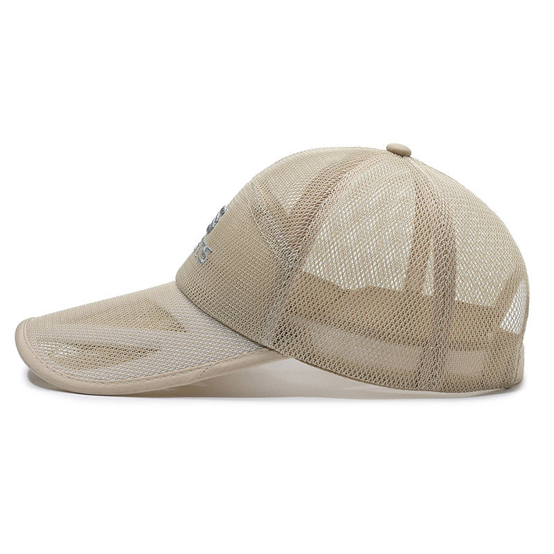 Summer Mesh Baseball Cap for Outdoor Activities
