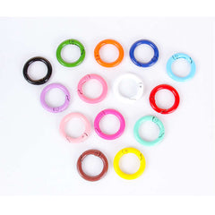 Y2K Candy Key Ring Open Jump Rings Metal Split Rings For Keychain