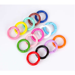 Y2K Candy Key Ring Open Jump Rings Metal Split Rings For Keychain