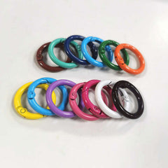 Y2K Candy Key Ring Open Jump Rings Metal Split Rings For Keychain