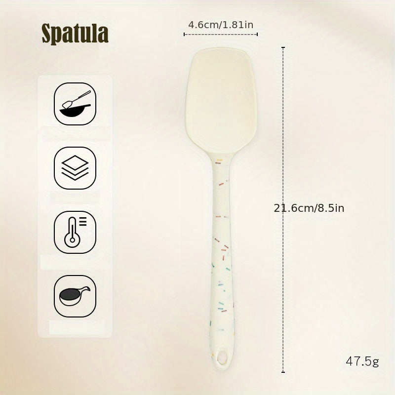 Silicone Cooking Spoon Non stick High Temp Resistant Kitchenware