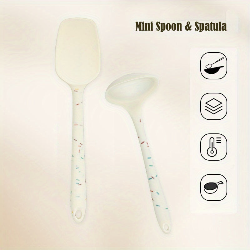 Silicone Cooking Spoon Non stick High Temp Resistant Kitchenware