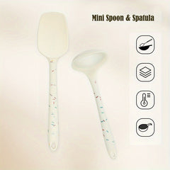 Silicone Cooking Spoon Non stick High Temp Resistant Kitchenware