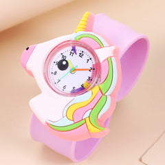 Creative Kids Cartoon Unicorn Watch Quartz Children Watch
