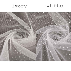 Glitter Head Veil With Comb Sequin Head Veil Wedding Accessories