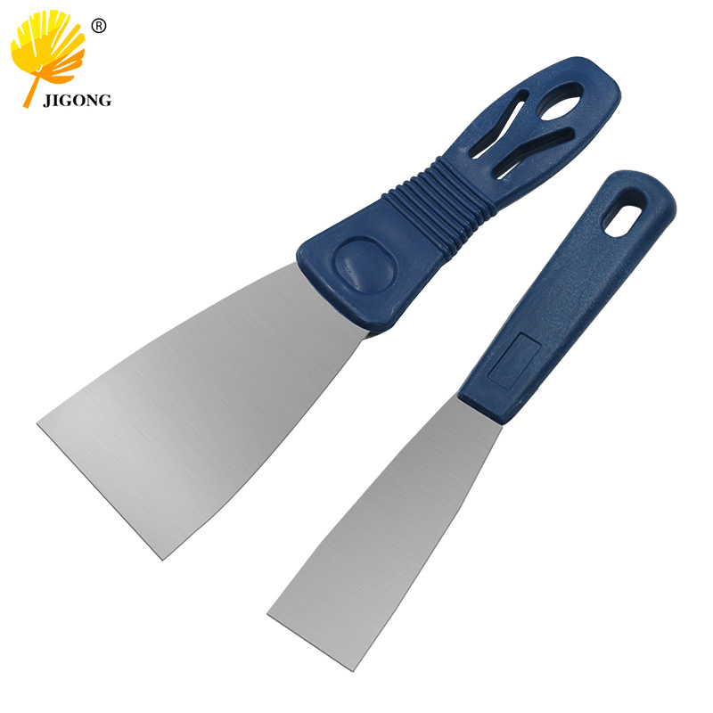 Stainless Steel Oblique Blade Scraper Putty With Plastic Handle