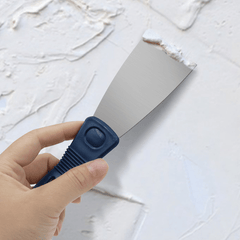 Stainless Steel Oblique Blade Scraper Putty With Plastic Handle