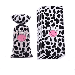 30pcs Cow Treat Bags Party Gift Bags Candy Cellophane Plastic Bags