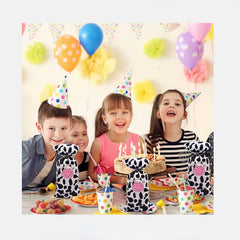 30pcs Cow Treat Bags Party Gift Bags Candy Cellophane Plastic Bags
