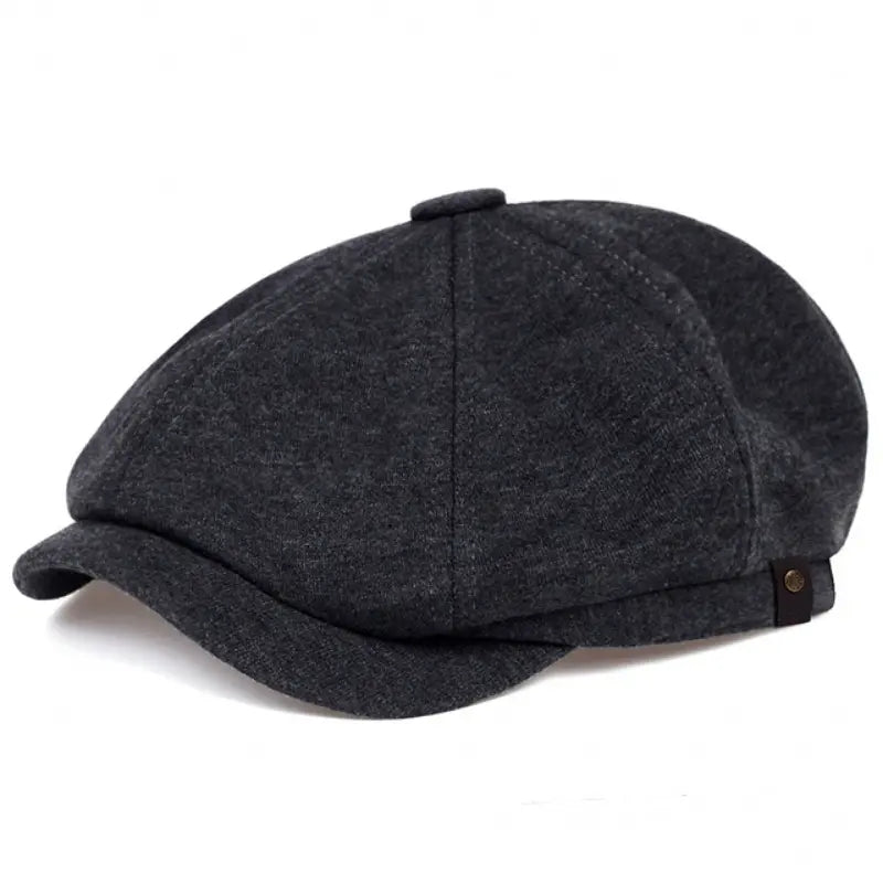 Casual Newsboy Hat Lightweight Beret Vintage Painter Cap Octagonal Hats
