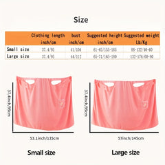Women's Quick Drying Spa Wrap Towel with Thick Straps