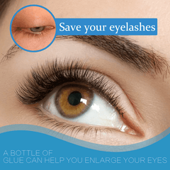 Waterproof False Eyelashes Adhesive - Long Lasting & Easy to Apply