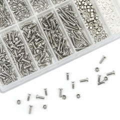 1000PCS Glasses Repair Screw Box Clock Repair Tool Set
