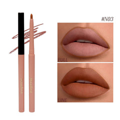 Matte Lip Liner Pencils Long-Lasting Waterproof