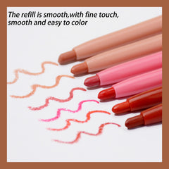 Matte Lip Liner Pencils Long-Lasting Waterproof