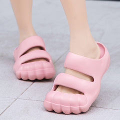 Non Slip Boys' Summer Slippers Soft Personality Infused