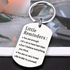 Stylish Stainless Steel Keychain Keyring Metal Charm Pendant