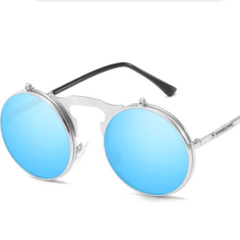 Steampunk Flip Up Sunglasses UV400 Sun Shades