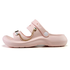 Stylish Girls' Thick Bottom Sandals for Indoor Outdoor Use
