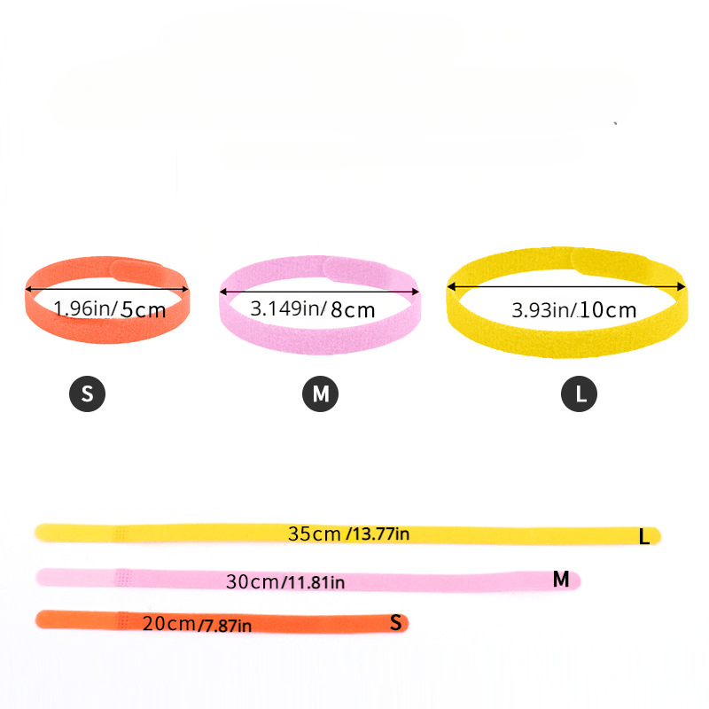 12-pc Adjustable Nylon Puppy & Kitten Collars for Newborn Pets