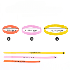 12-pc Adjustable Nylon Puppy & Kitten Collars for Newborn Pets