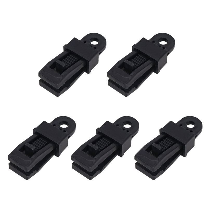 5pcs Tarp Clip Set Lock Grip Reusable Tent Tighten Clamps