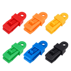 5pcs Tarp Clip Set Lock Grip Reusable Tent Tighten Clamps