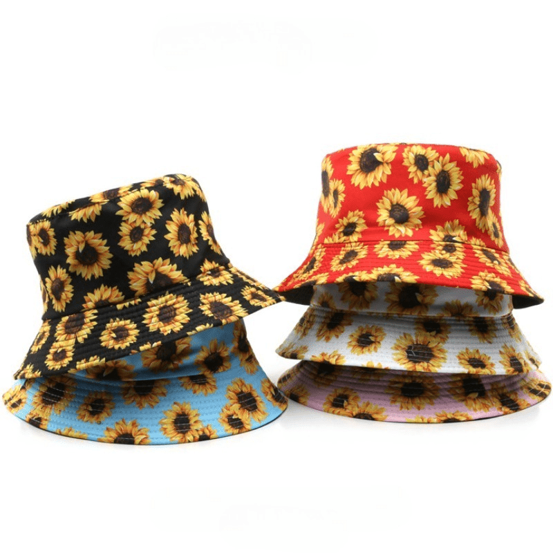 Outdoor Fisherman Hat With Floral - Summer Essential
