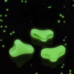10pcs 23 8mm Luminous Rope Buckles Fluorescent Tent Wind Rope Buckle Non slip