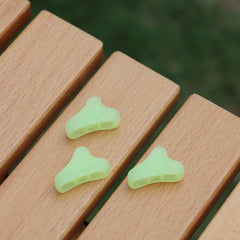 10pcs 23 8mm Luminous Rope Buckles Fluorescent Tent Wind Rope Buckle Non slip