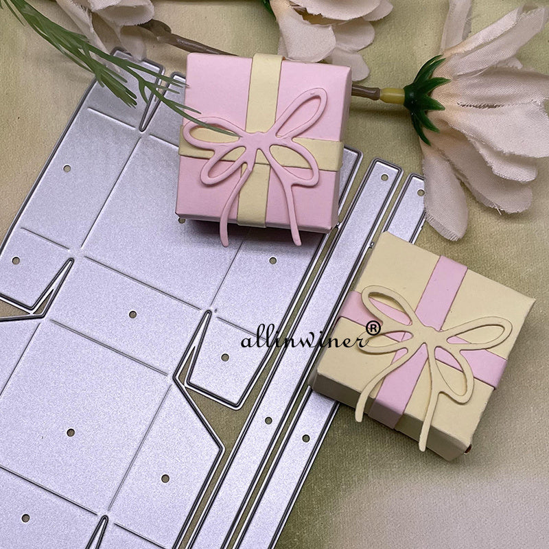 1pc Bow Tie 3D Metal Cutting Dies DIY Scrapbooking Album Paper Cards Crafts